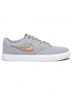 Nike SB CHECK SOLAR CNVS GREYBRONZE/WHT