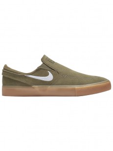 Nike SB ZOOM JANOSKI SLIP RM OLIVE/WHITE