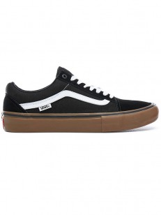 Vans Old Skool Pro BLACK/WHITE/MEDIUM GUM