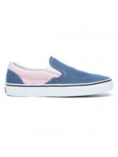 Vans CLASSIC SLIP-ON V VINTAGE INDIGO/CHALK PINK