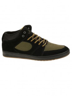 éS Accel Slim Mid BLACK/BROWN