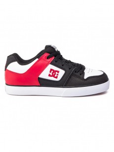 Dc PURE BLACK/ATHLETIC RED/BLACK