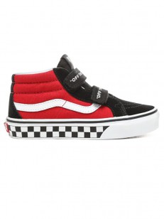 Vans SK8-Mid Reissue V (LOGO POP) BLACK/TRUE WHI
