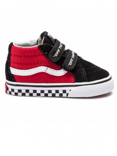Vans SK8-Mid Reissue V (LOGO POP) BLACK/TRUE WHI