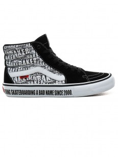Vans Sk8-Hi Pro (BAKER) BLACK/WHITE