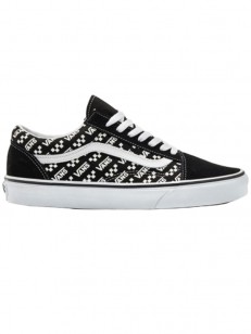 Vans Old Skool (Logo Repeat) black/true white