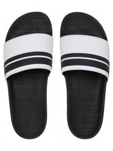 Quiksilver RIVI SLIDE WHITE/BLACK/WHITE