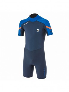 Prolimit Grommet Shorty 2/2 black/blue/orange