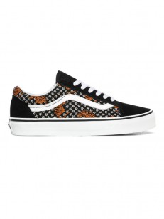 Vans Old Skool (TIGER FLORAL) BLK/TR WHT