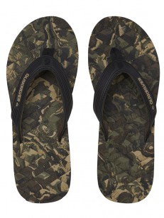 Quiksilver MASSAGE 2 BLACK/GREEN/BLACK