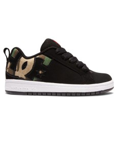 Dc COURT GRAFFIK BLACK/CAMO PRINT